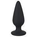 Чёрная анальная втулка Orion Heavy Plug Large 05330170000 (10,5 см)
