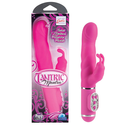 Розовый вибромассажёр California Exotic Novelties Tantric Mantra SE-4545-20-3 (24 см)