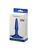 Синий анальный стимулятор Lola toys Small Anal Plug 510252lola (12 см)