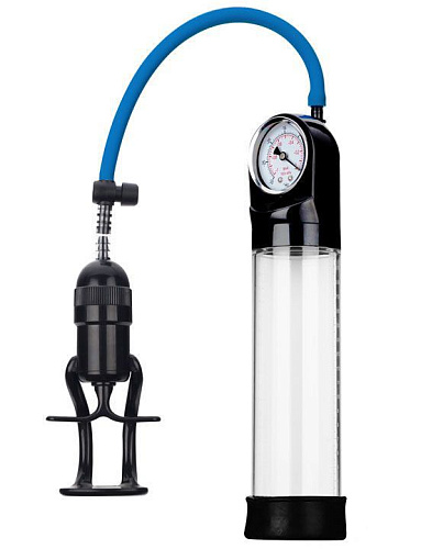 Прозрачня вакуумная помпа манометром Eroticon PUMP X5 30472