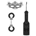 Чёрный игровой набор Shots Media BV Introductory Bondage Kit №4 OU366BLK
