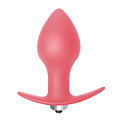 Розовая анальная пробка с вибрацией Lola toys Bulb Anal Plug 5003-01lola (10 см)