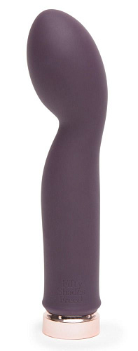 Фиолетовый вибратор Fifty Shades of Grey So Exquisite Rechargeable G-Spot Vibrator FS-69139 (16,5 см)