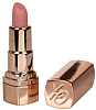 Золотистый вибратор-помада с бежевым мягким кончиком California Exotic Novelties Hide Play Rechargeable Lipstick SE-2930-20-2