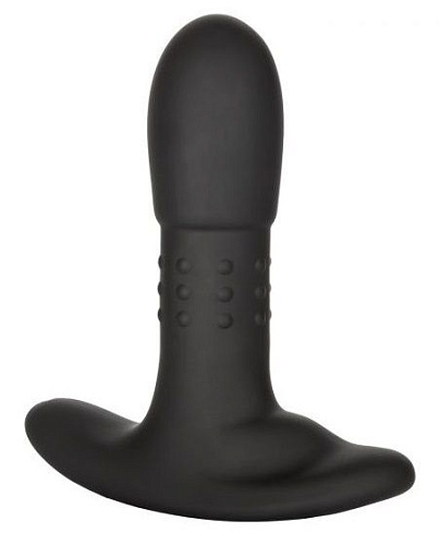 Чёрный массажёр простаты California Exotic Novelties Eclipse Beaded Probe SE-0436-65-3