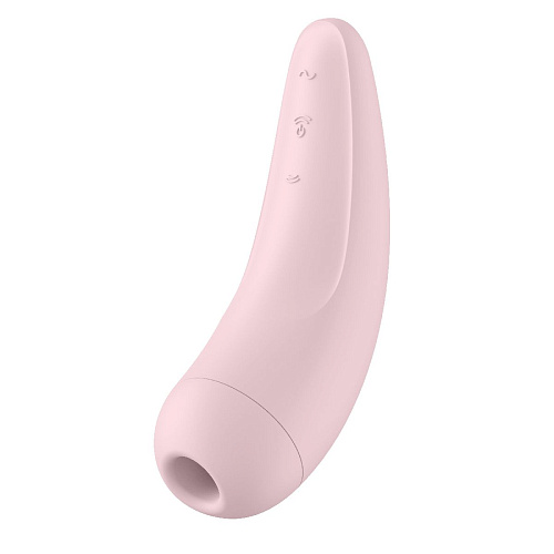 Розовый вакуум-волновой стимулятор Satisfyer Curvy 2+ J2018-81-3