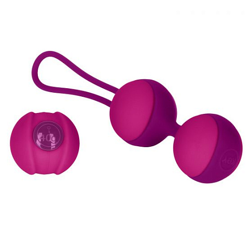 Розовые вагинальные шарики Jopen MINI STELLA II KEGEL BALLS JO-8019-00-3