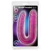 Розовый двусторонний фаллоимитатор Blush Novelties Double Headed Dildo BL-35300 (45 см)