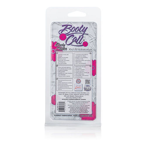 Фиолетовая анальная пробка California Exotic Novelties Booty Call Booty Slider SE-0394-30-2 (10,3 см)