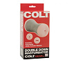 Розовый двусторонний мастурбатор California Exotic Novelties COLT Double Down Masturbator SE-6881-10-3