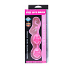 Розовые вагинальные шарики из силикона Baile BI-014049-4-0101S