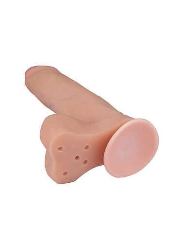 Телесный фаллоимитатор на присоске LOVETOY (А-Полимер) F F BEST COCK 8 591504