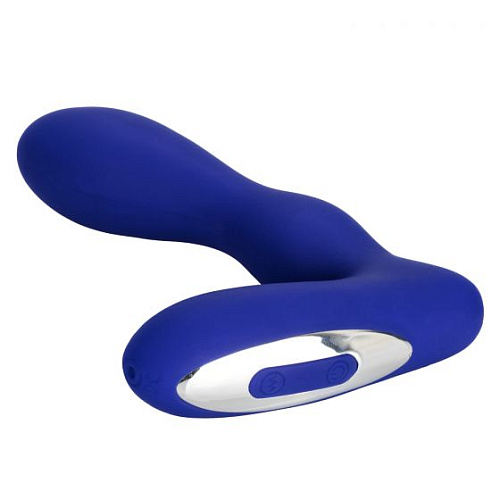Синий анальный вибратор California Exotic Novelties Eclipse Pleasure Probe SE-0436-10-3 (13,25 см)