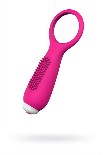 Розовое эрекционное виброкольцо S-HANDE S-HANDE Duets SHD-007