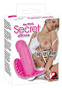 Вибростимулятор с вагинальной пробкой розового цвета Orion My Little Secret 0582131