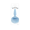 Голубая анальная пробка с голубым хвостиком NS Novelties Bunny Tails Blue NSN-0510-57