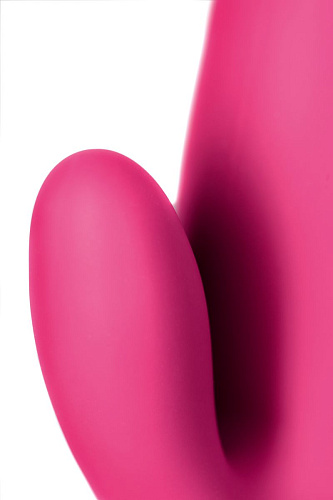 Ярко-розовый вибратор с клиторальным отростком Satisfyer Vibes Mr. Rabbit EE73-867-1017 (22,1 см)