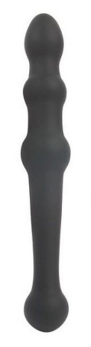 Чёрный анальный стимулятор Bior toys SEM-55097 (19 см)