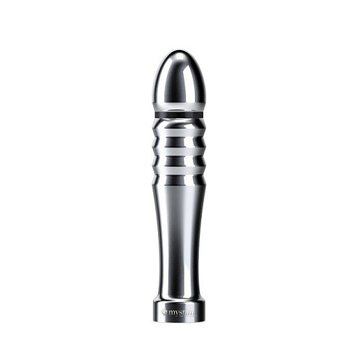 Ребристый фаллоимитатор для электростимуляции MyStim Funky Fella Rill Dildo 46135 (13 см)