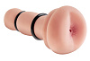 Мастурбатор-анус телесного цвета с силиконовыми кольцами Pipedream Fill My Tight Ass RD403