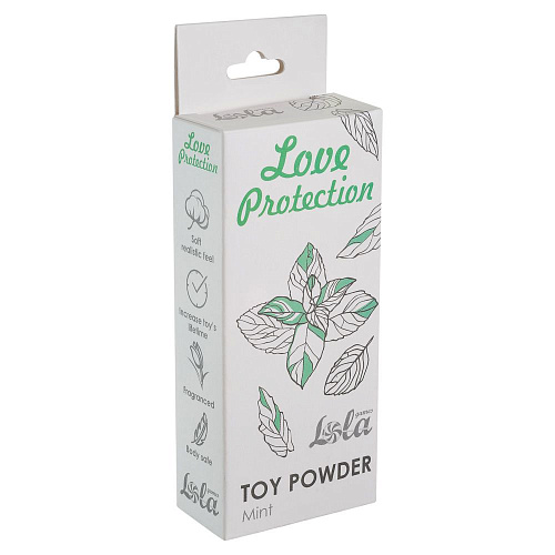 Пудра для игрушек Love Protection с ароматом мяты - 15 гр. Lola toys 1823-00Lola