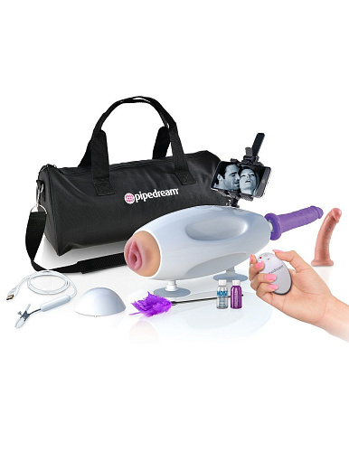 Вибромассажёр для пар с пультом ДУ Pipedream International Couples Sex Machine PD3763-19