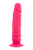 Розовый анальный фаллоимитатор на подошве-присоске POPO Pleasure 731329 (13,5 см)