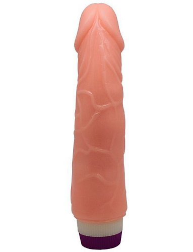 Телесный вибратор-реалистик Eroticon 30051 (19,5 см)