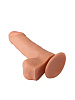 Гелевый телесный фаллоимитатор-реалистик на присоске LOVETOY (А-Полимер) 101700 (15,5 см)