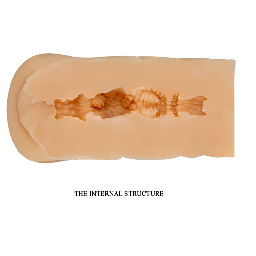 Телесный мастурбатор-вагина Baile Louise BM-009220U