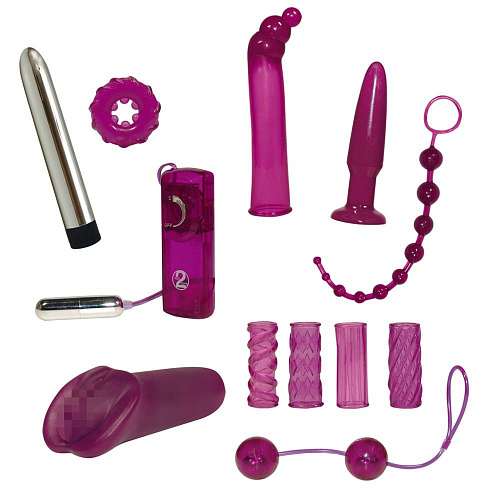 Фиолетовый эротический набор из 12 предметов Orion Surprise Surprise Lovetoyset 0572470