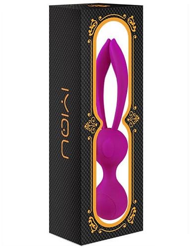 Ярко-розовые вагинальные шарики Iyiqu Rabbit IYQ-SYQ-02