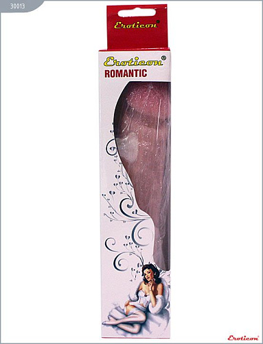 Телесный фаллоимитатор без мошонки из ультраскин Eroticon 30013 (23,5 см)