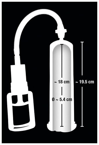 Прозрачная помпа с уплотняющей вставкой-вагиной Orion Erostyle Penis Pump 05259950000