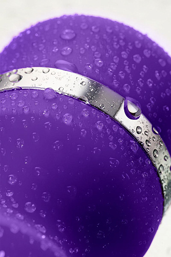 Фиолетовый вибромассажёр Nalone Rock VS-VR32З-5