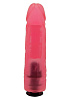 Гелевая насадка-фаллос розового цвета для страпона LOVETOY (А-Полимер) 191100 (17,5 см)