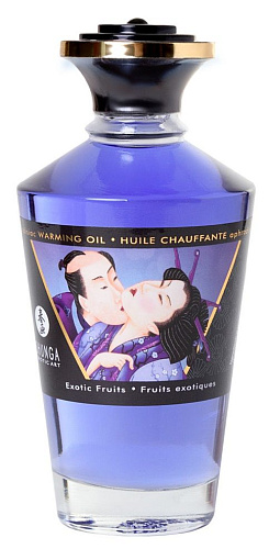 Массажное интимное масло с ароматом экзотических фруктов Shunga 2202 (100 мл)