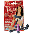 Розовый клиторальный стимулятор Seven Creations STRAP-ON BIZZY BIRDY 2K669CPU BX GP
