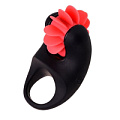 Чёрно-красное эрекционное виброкольцо Erotist 548003