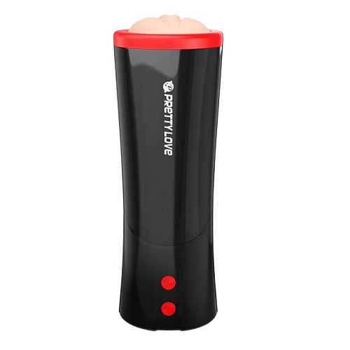 Автоматический мастурбатор-вагина с голосовым сопровождением Baile Ozzy BM-00900T54S