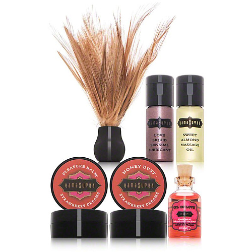 Подарочный набор Kama Sutra Weekender Kit Strawberry E21686