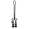 Серебристый зажим для клитора с бусинами Fifty Shades of Grey Just Sensation Beaded Clitoral Clamp FS-63953