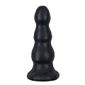 Чёрная гигантская чёрная анальная ёлочка Dream Toys MENZSTUFF IMMENSE STOPPER 20948 (32,5 см)