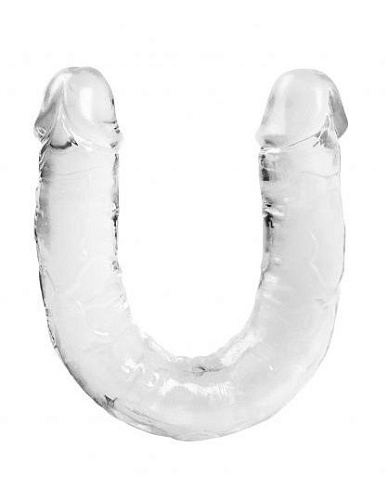 Прозрачный двусторонний фаллоимитатор Lola toys Eternity 7080-08lola (29,5 см)