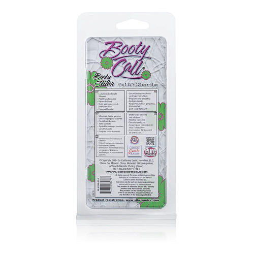Розовая анальная пробка California Exotic Novelties Booty Call Booty Slider SE-0394-20-2 (10,3 см)
