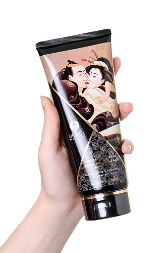 Массажный крем для тела с ароматом шоколада Shunga Intoxicating Chocolate 4109