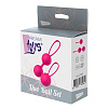 Набор розовых вагинальных шариков Dream Toys PLEASURE BALLS EGGS DUO BALL SET 21369