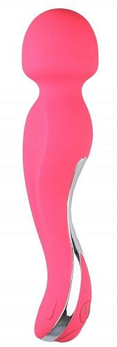 Красный вибростимулятор с круглой головкой Сумерки богов 1010-04 BX DD