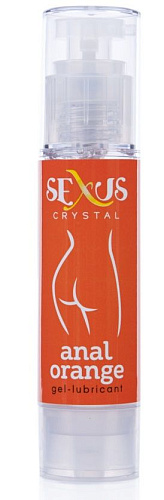Анальная гель-смазка с ароматом апельсина Sexus Crystal Orange Anal  817023