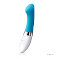 Голубой вибромассажёр Lelo Gigi 2 Turquoise Blue LEL7862